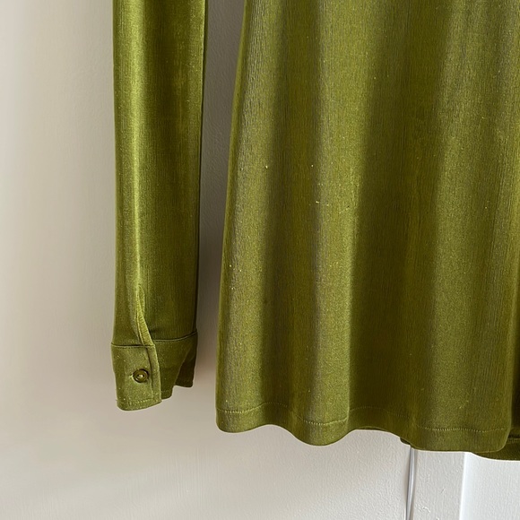 With Jean - Andy Dress Forest Green XS - Picture 8 of 11